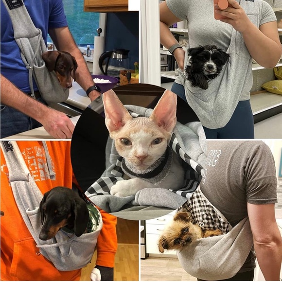 Cuby Dog and Cat Sling Carrier - Picture 6 of 8